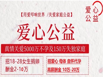 呼玛捐卵助孕生子 爱心志愿者招募
